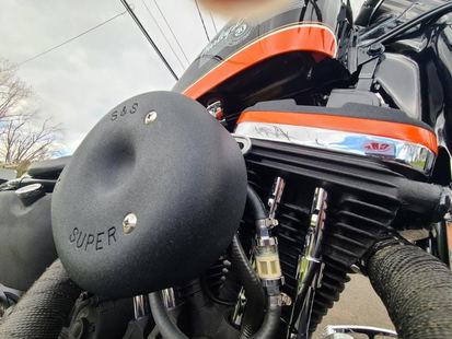 1987 Sportster 1100 30th Anniversary — S&S air cleaner detail