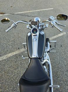 2006 Softail Deuce — Overhead cockpit view