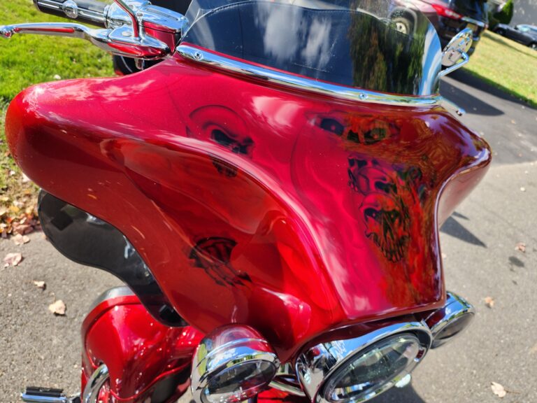 2008 Ultra Classic Custom — custom front fairing artwork