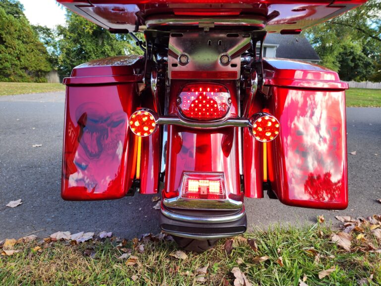 2008 Ultra Classic Custom — custom rear lighting
