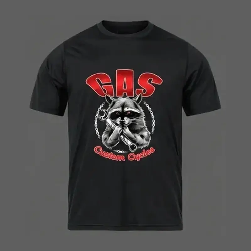 GAS Garage Raccoon T-Shirt
