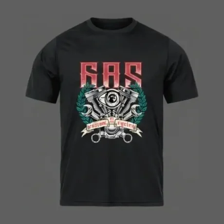 GAS V-Twin Engine T-Shirt