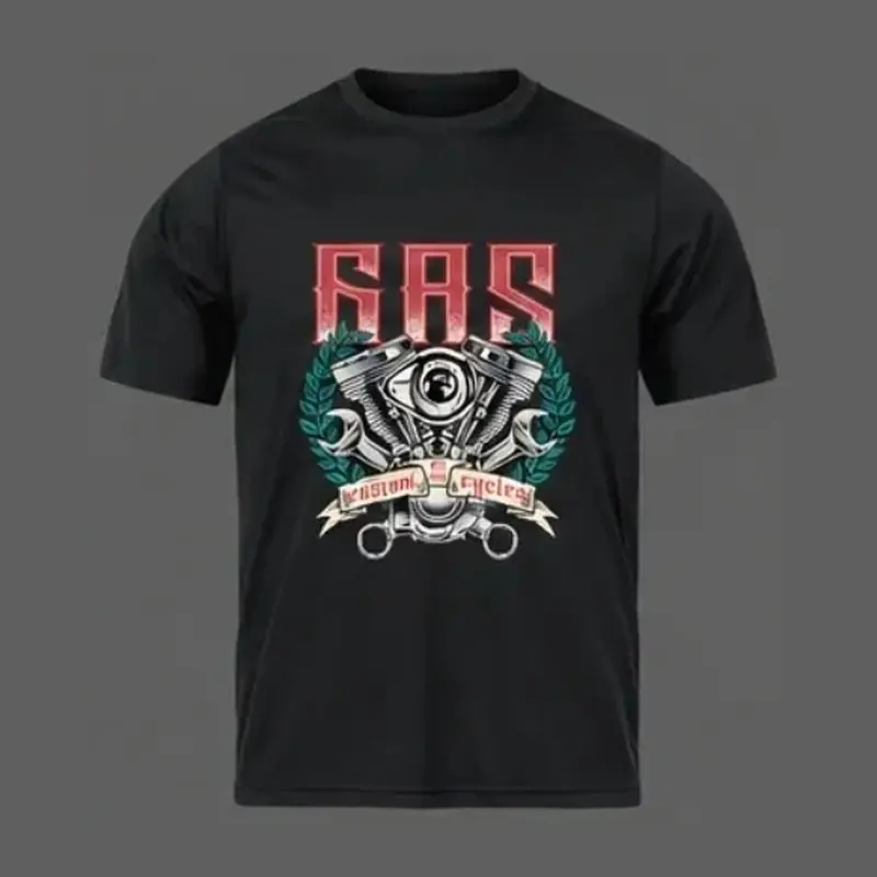 GAS V-Twin Engine T-Shirt